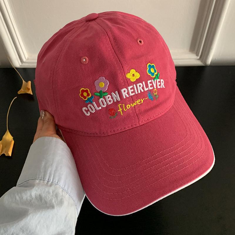 Brand Cotton Embroidered Baseball Cap With Sunshade For Casual Outdoor Wear