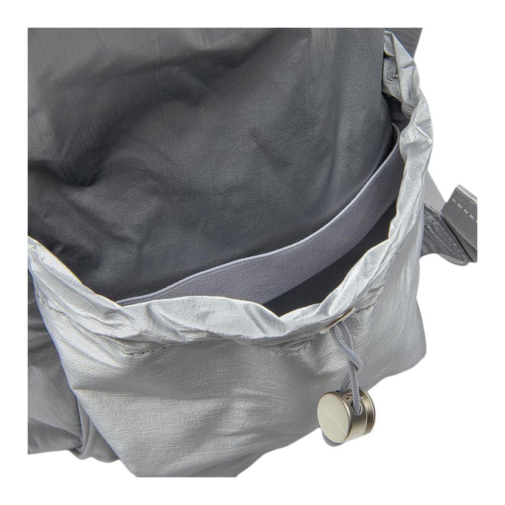 New New Balance Nylon Backpack Unisex Silver NBGCEF70491