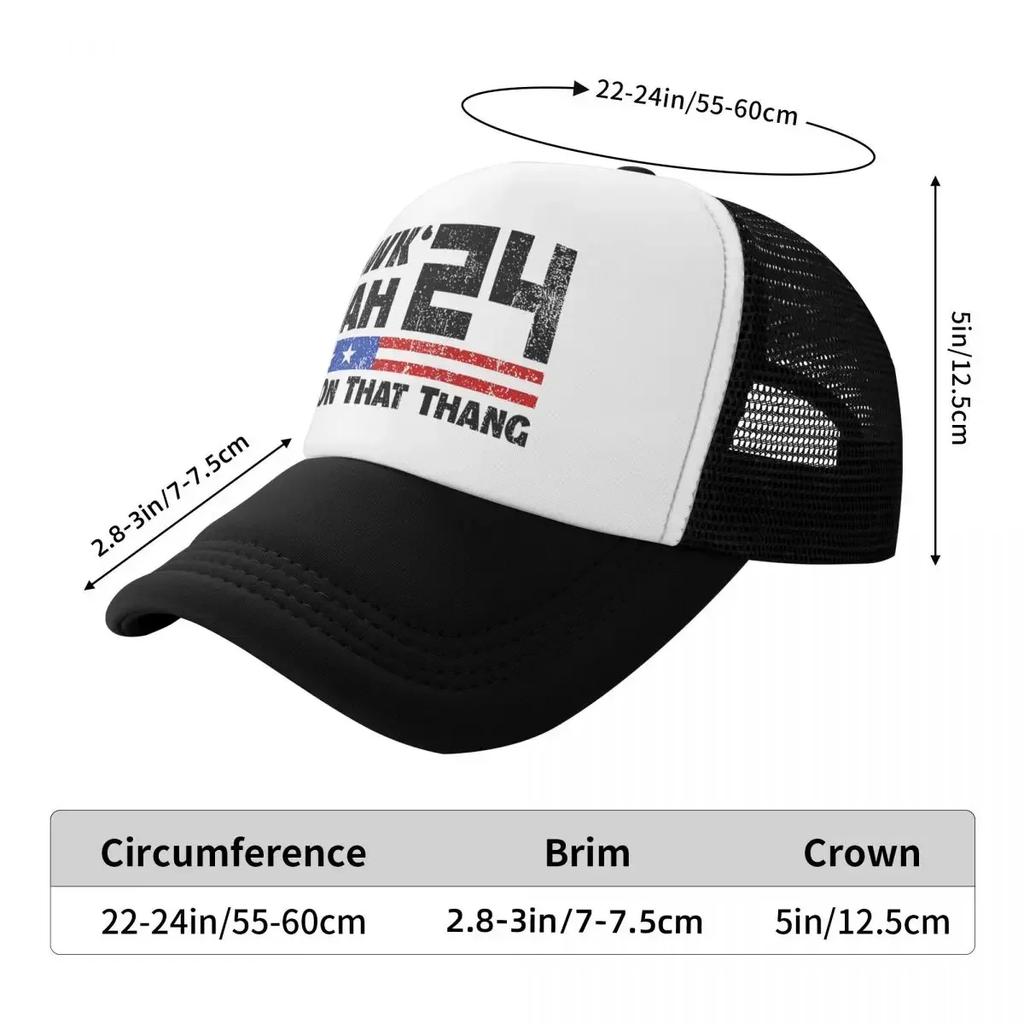 Adult Hawk Tuah 24 Spit On That Thang Trucker Hats HipHop Mesh Baseball Caps Dad Hat Trucker Hat Adjustable Trucker Cap Spring
