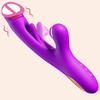 Flapping G Spot Vibrator Dildo Rabbit Adult Toy Vibration Silicone Waterproof Personal Vibrator Clitoral Nipple Anal Stimulation
