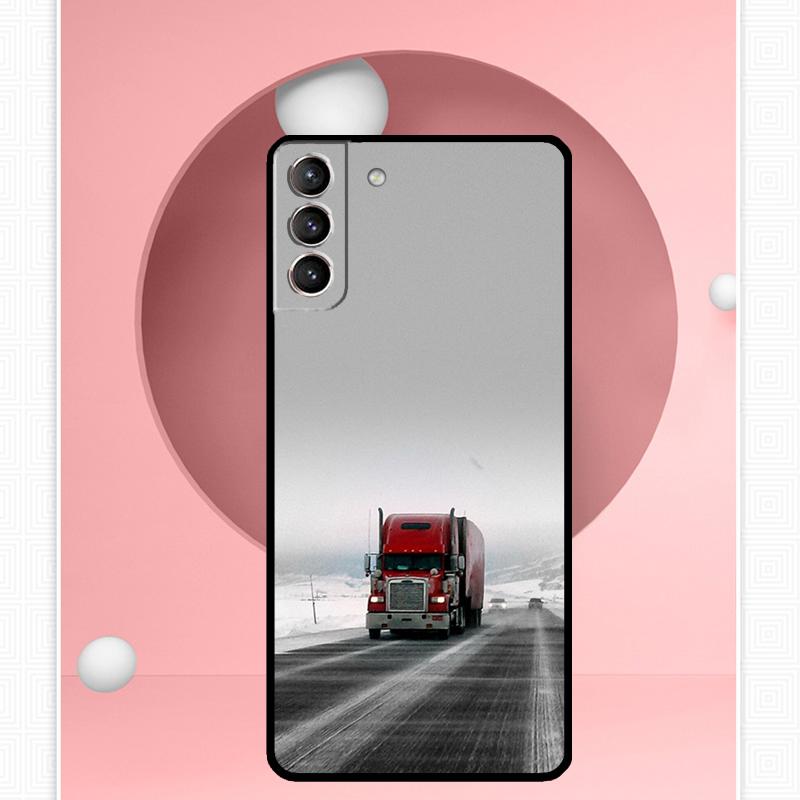 Cool Heavy Truck Car Case For Samsung Galaxy S25 Ultra S25 FE S20 S21 S22 S23 Plus S9 S10 S24 Ultra Cover Funda