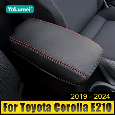 Car Crmrest Console Cover Cushion Support Box Armrest Top Matte Liner Case For Toyota Corolla E210 2019 2020 2021 2022 2023 2024