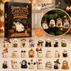 Halloween Cute Ghost Advent Calendar Blind Box 24 Days Countdown Party Decor Gift