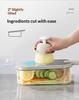 Multi-Function Vegetable Cutter Set – Chopper, Slicer, Shredder and Dicer for Potato, Carrot, Adjustable Kitchen Tool