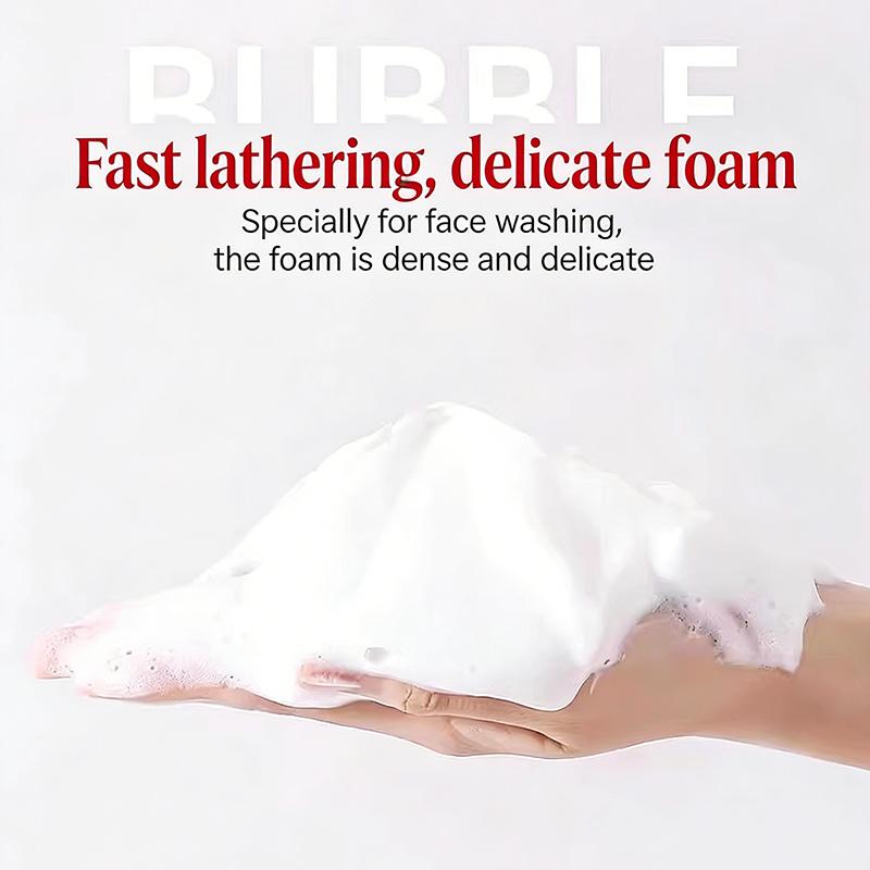 Home Facial Bubble Maker Portable Plastic Foam Maker Cleansing Tool for Deep Skin Cleaning and Care