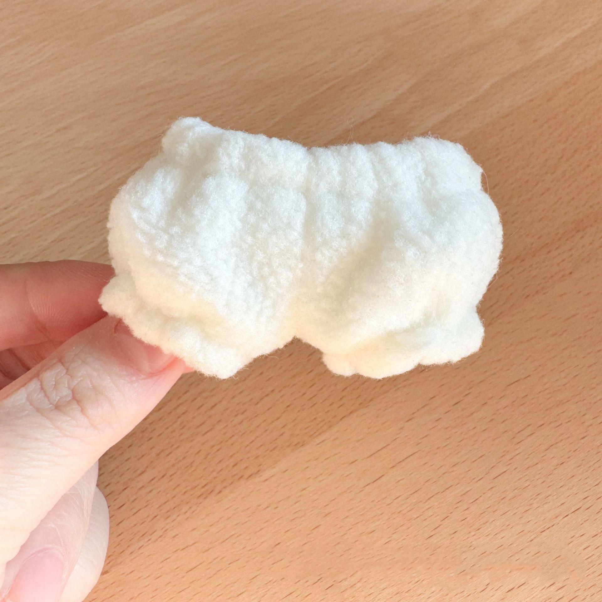 

10~15cm Doll Clothes Plush Cloak Clothes Fur Cloak Coat Doll Clothes Dress Up Accessory белый