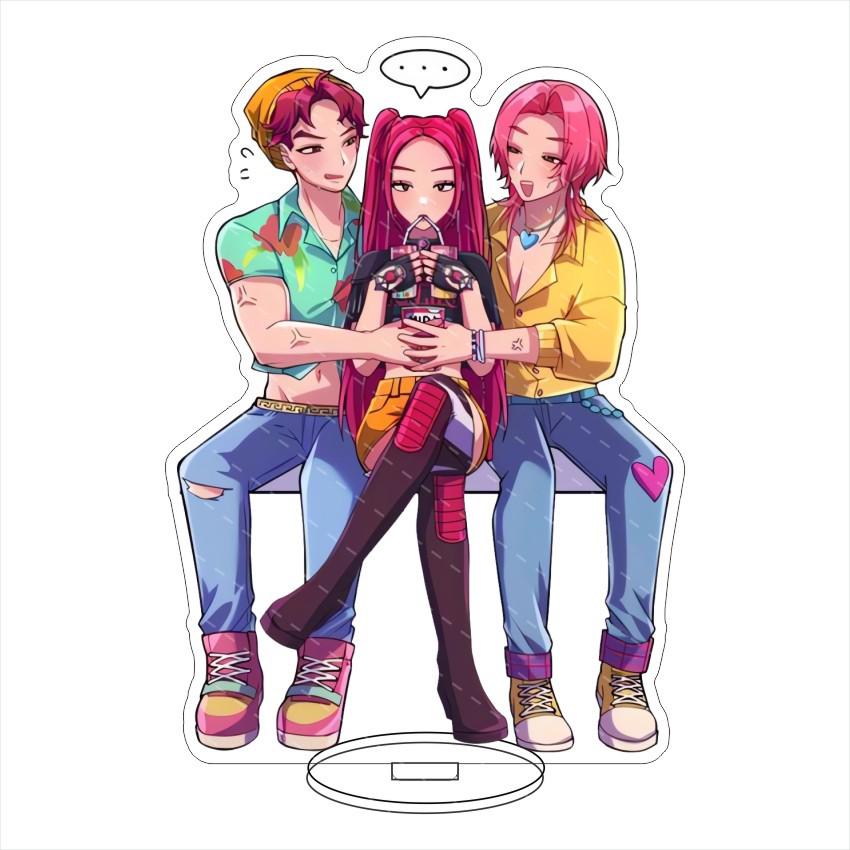 K-POP Demon Hunter Acrylic Standee: Witch Squad Edition