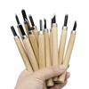 12pcs Wood Carving Knife Sculpture Woodworking Tools Woodcut Chisel Knife Carpentry Engraving Pen Diy Wood Craft Tools