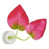 3Pcs Water Plant Leaves for Fish Tanks Aquarium Decorations Beautiful Appearance Artificial Plant Leaves Multicolored