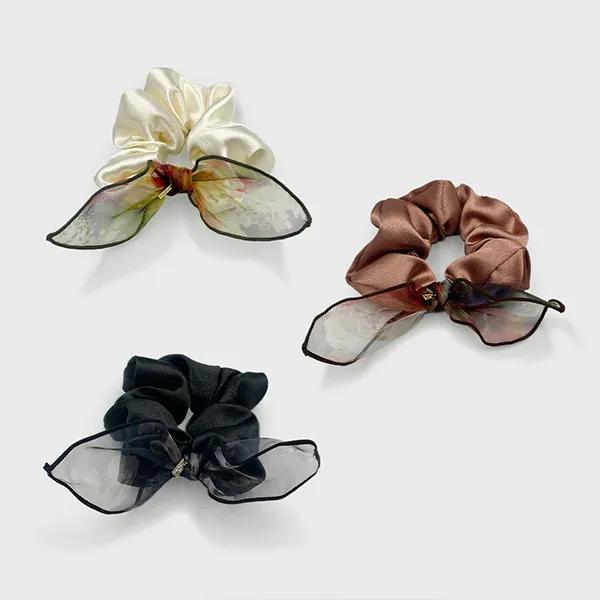 Organza Painting Scrunchie JP-26-012S