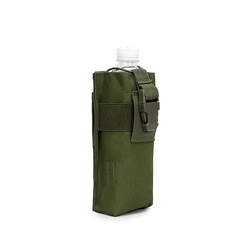 Camouflage Molle Tactical Vest Hanging Bag for Outdoor and CS Equipment, Walkie-Talkie Pouch