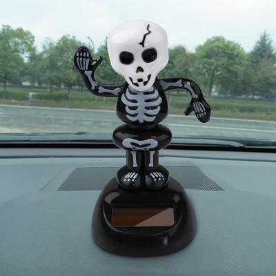 Solar Powered Dancing Halloween Swinging Animated Bobble  Toy Car Decor