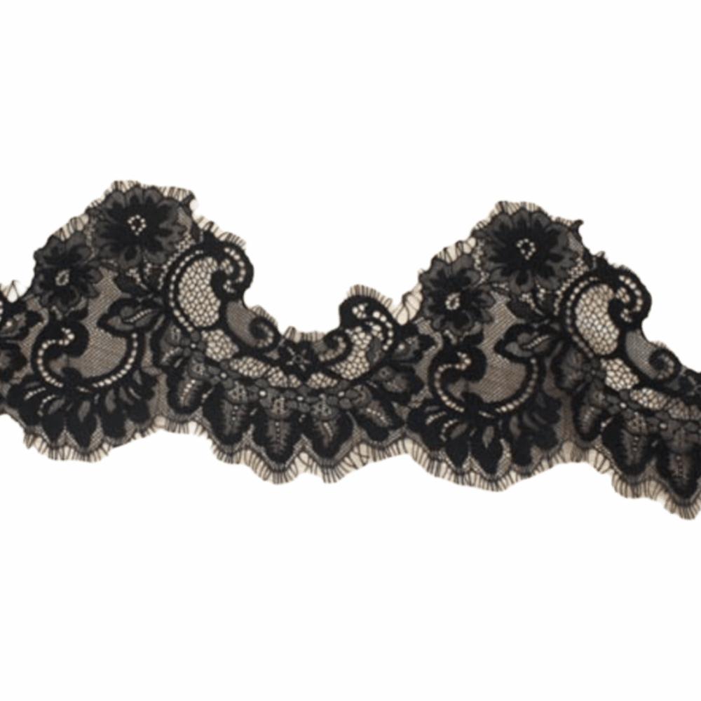 3 Yard Floral Embroidery Lace Handmade Wedding Embroidery Lace Ribbons Trim  Clothing Decoration