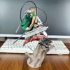 28cm Anime Attack On Titan Levi Renewal 1/8 Scale Action Figure Toys Collection Pvc Model Doll Gift