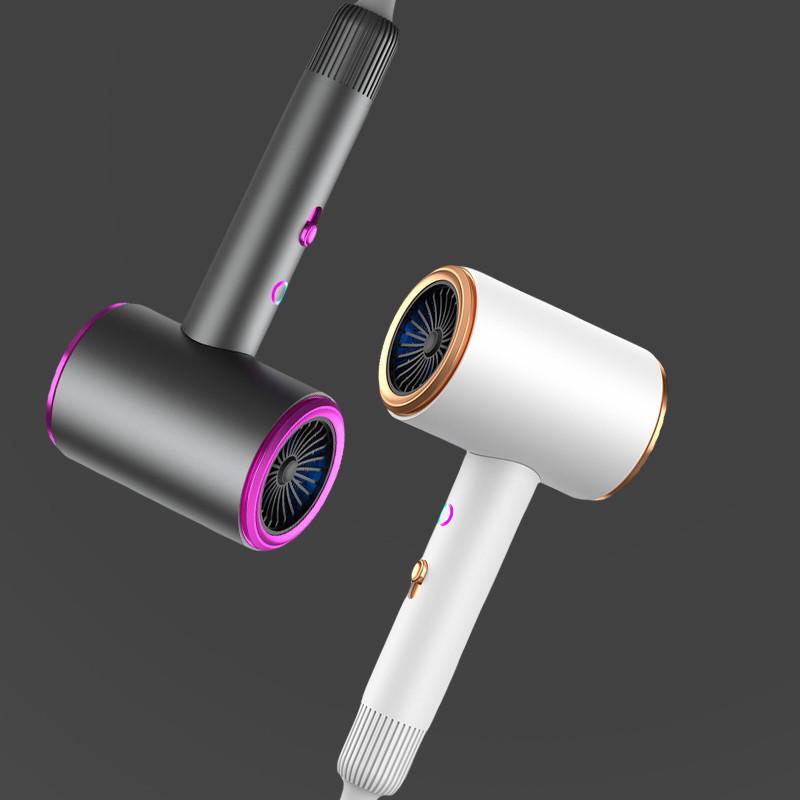 2color Hair Dryer Hammer Type Highpower Quick Drying 2100w Household 220v