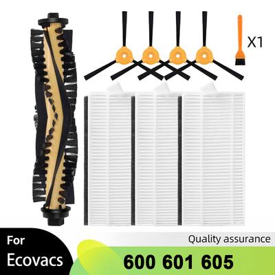For Ecovacs DEEBOT 600 601 605 Yeedi K600 / K700 Robot Vacuum Cleaner Spare Parts Roller Main Side Brush Hepa Filter Accessories