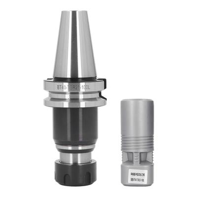 Teleskopický držák nástroje s pružinou pro plovoucí závitník 40cr Alloy Steel Collet Chuck Držák závitníku BT40‑TER25‑100L