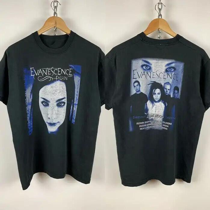 

Vintage Evanescence Fallen Tour Band Rock Graphic Shirt 4XL