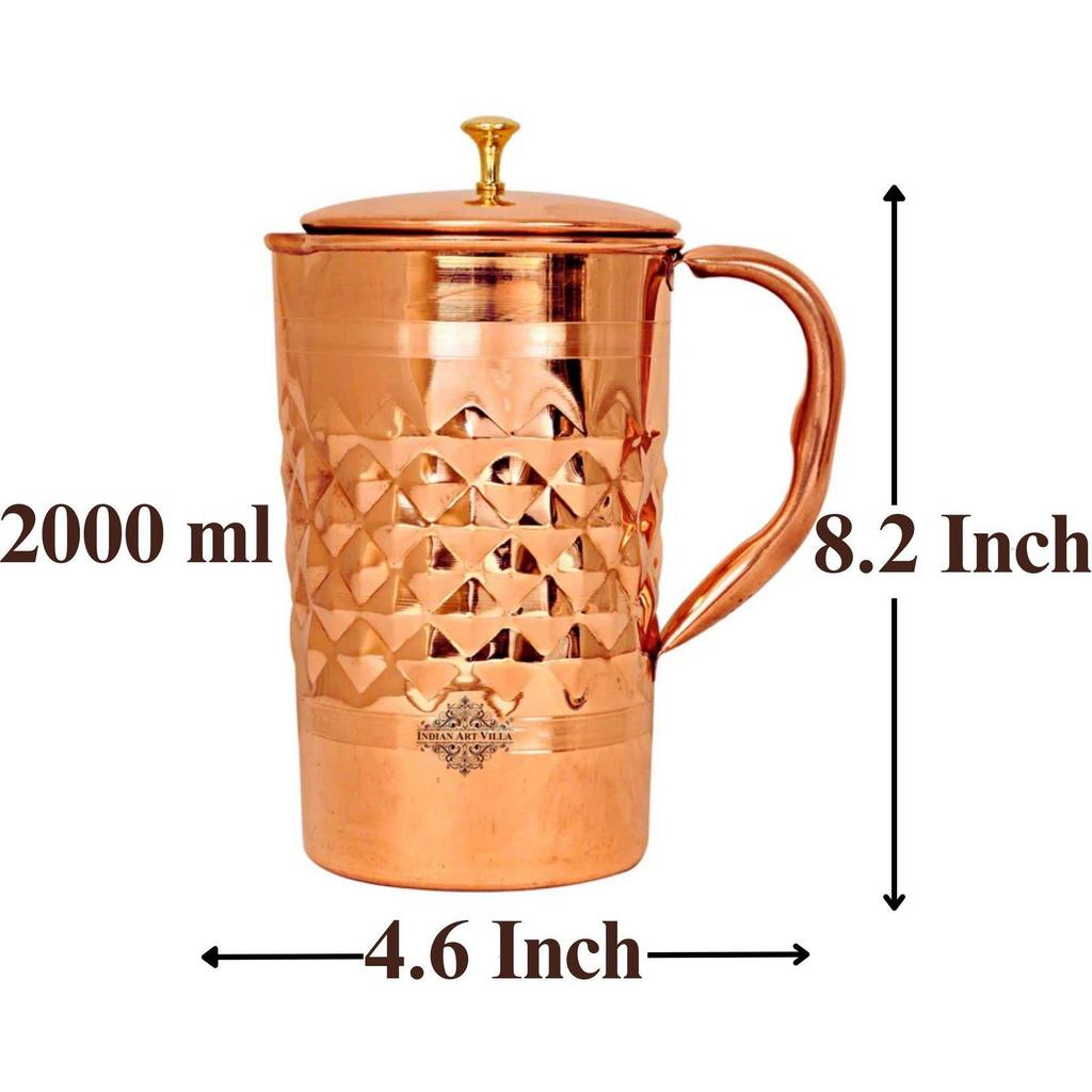 2 L Copper Water Jug