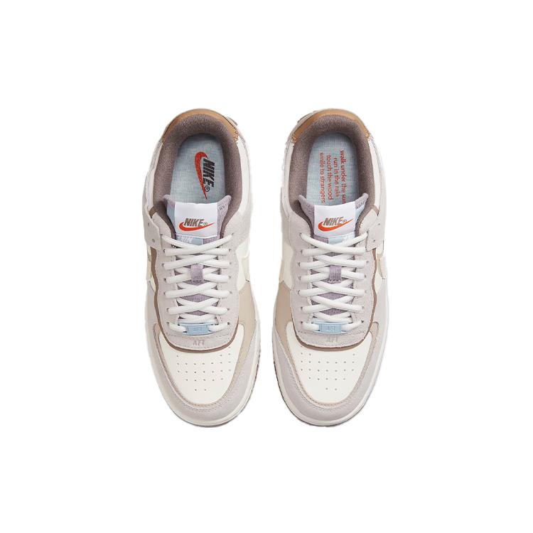 New Nike Air Force 1 Low Shadow Sail Pale Ivory Women's DO7449-111