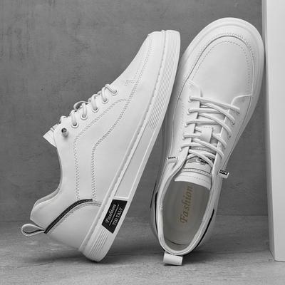 Fashion Genuine Leather Men Casual Shoes Comfortable Men's Skateboard Footwear All-match Leisure Walk Sneakers Tenis Masculino Trainers