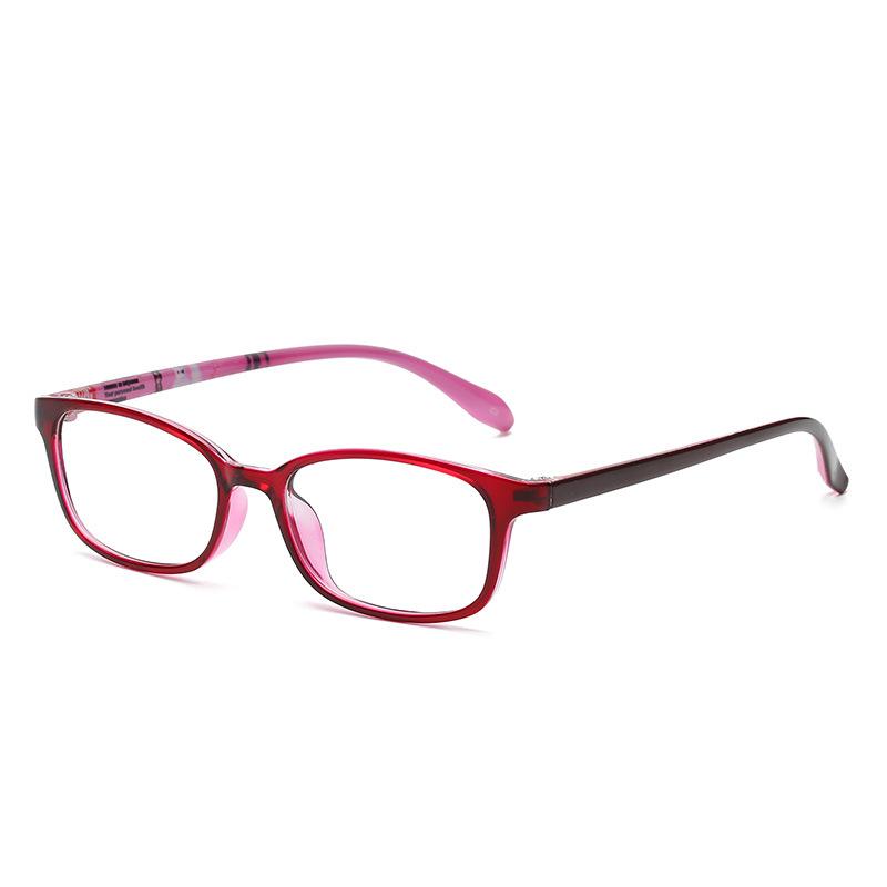 Ultra-light Glasses Small Square Men's Business Glasses Anti-blue Myopia Glasses