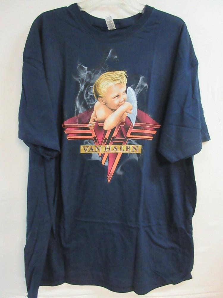 

VAN HALEN OFFICIAL MERCH SMOKING BAND CONCERT MUSIC 2XL / XXL Unisex T-Shirt XXL