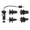5PCS Cooling System Pressure Test Kit with Gauge Efficient High Accuracy Universal Fit for Automotive