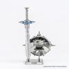 Tenyo Metallic Nano Puzzle Dragon Quest Stray Metal Sword Stray Metal Shield Stainless No Glue Laser 3D Model & EP-5-631, Steel, Required, 0.2m