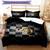 Set Copripiumino con Stampa Swansea City A.F.C. – include 1 copripiumino e 2 federe coordinate Arredo camera da letto Regali di Natale