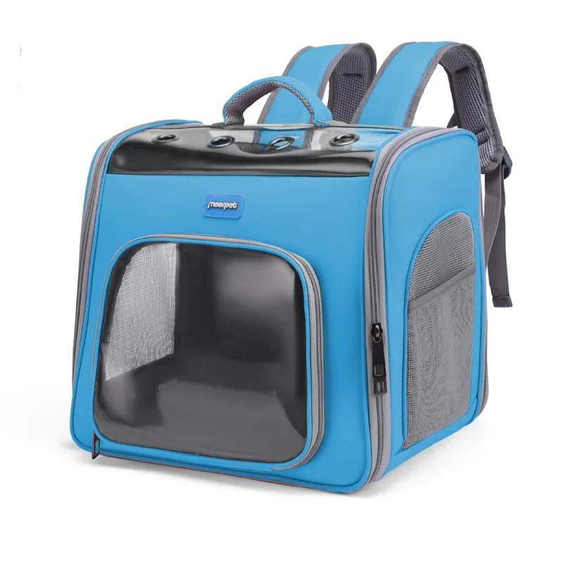 Cat Bag Out Portable Portable Backpack Large Space Breathable Double Shoulder Cat Schoolbag Pet Bag