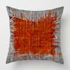 Modern Orange Abstract Geometric Cushion Cover Home Decor Pillow Cover Sofa Throw Pillow Cover 45x45 40x40 50x50 60x60