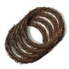 BAAJ-4-Pack 12 Inch Natural Grapevine Wreaths, Wedding And Party Decorations For DIY Christmas Crafts, Front Door Wall Hanging