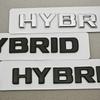 3D ABS Car Letters Logo HYBRID Sticker Side Fender Badge Rear Trunk Emblem For Mercedes Benz S Class C300 E300 GLE350 GLC300