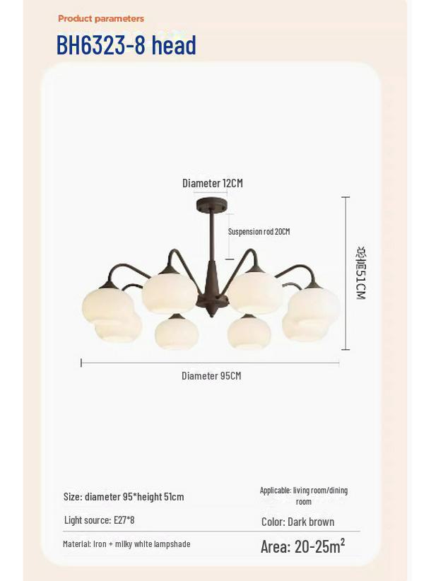 American Retro Chandelier: Elegant Vintage Lighting for Living Rooms, Bedrooms & Dining Areas