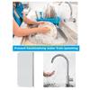 F26C 2 Pcs Metal Side Splash Guard Sink Splash Protector for Kitchen Restaurant