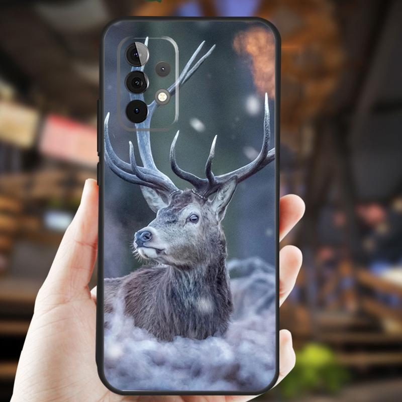 Deer Hunting Camo Case For Samsung Galaxy A15 A35 A55 A53 A33 A13 A36 A56 A26 A16 A22 A32 A52 A54 A34 A05 A06