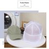 Durable Mesh Cap Laundry Bag With Anti Deformation Design And Smooth Zipper For Washing Machine Cleaning Baseball Caps