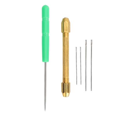 Doll Hair Rooting Holders 0.6mm 0.8mm Needles Alloy Handle Doll Hair Wig Making Accessories