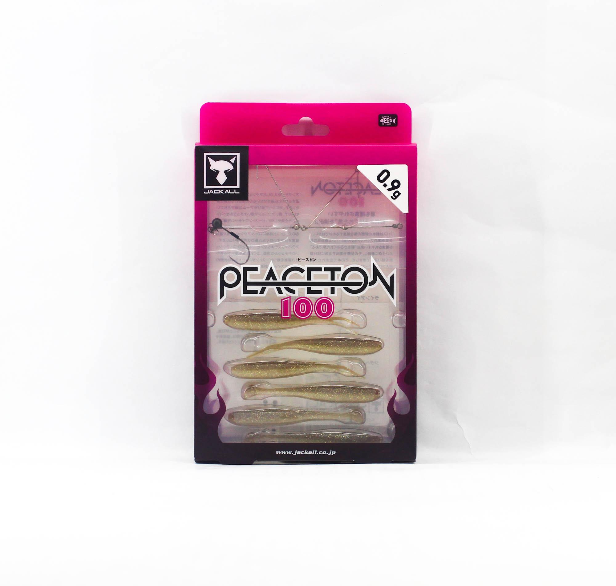 Jackall Мягкая приманка Peaceton 100 мм 0,9 г Maruhata Delicious Gold (8240)