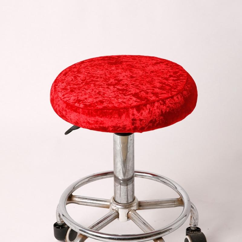 Elegant Colorful Round Stools Covers Stool Slipcover Enhances Home Decoration Suitable for Various Indoor Environment