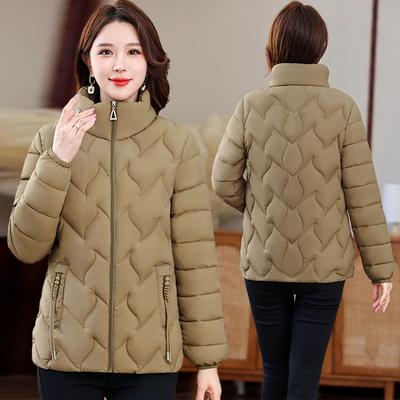 Leichte Daunen-Baumwollkleidung Damen Winter Neu Lässig Warm Baumwollgepolsterte Kleidung Kurze Kleine Baumwollgepolsterte Jacken
