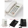 Traditional Corded Landline Phone For Home Office With Call Display And Phonebook Storage