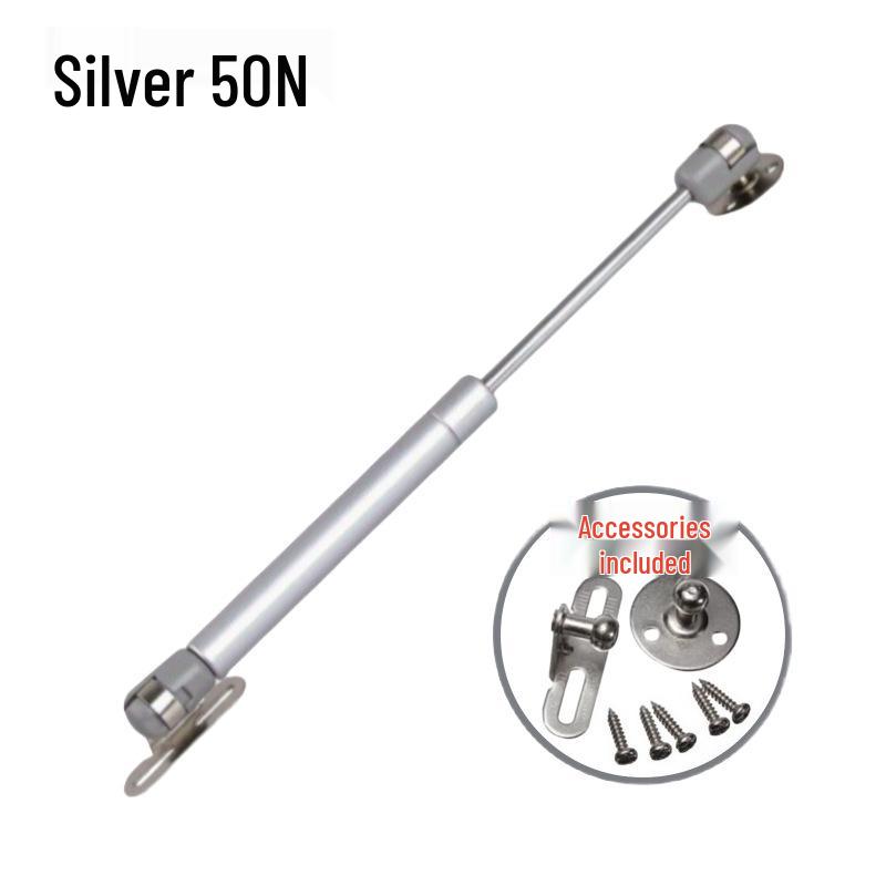 Black Hydraulic Pneumatic Gas Spring Support Rod for Cabinet Doors and Meter Boxes