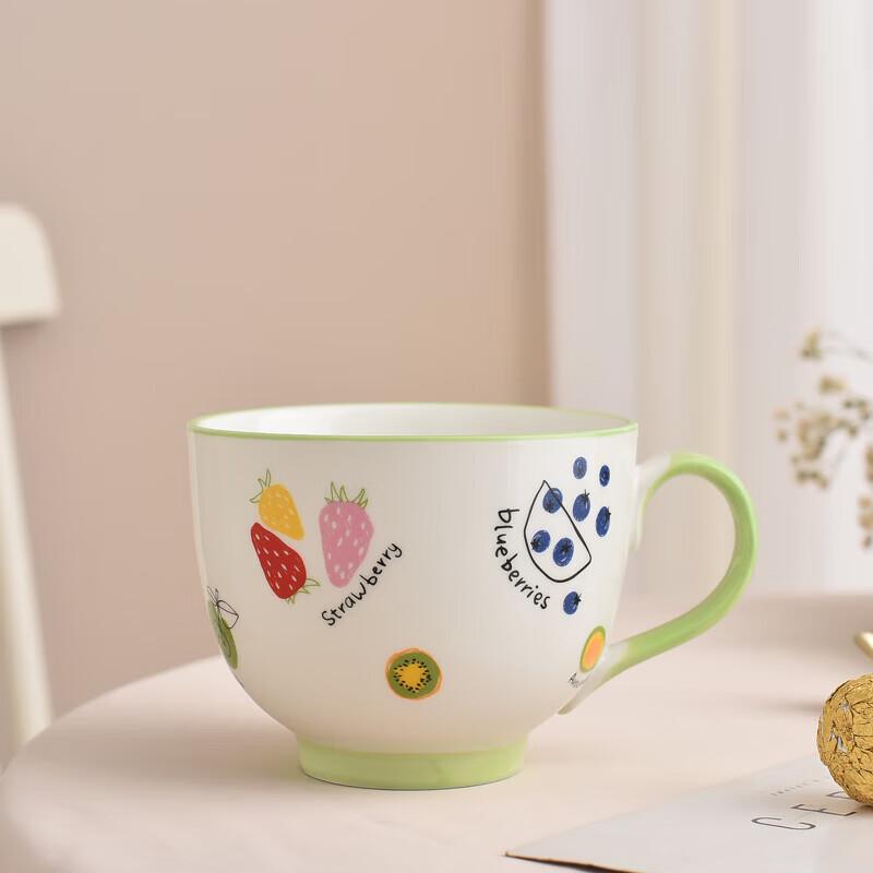 

CODA Ceramic Oatmeal Breakfast Water Cup D2135 480ml