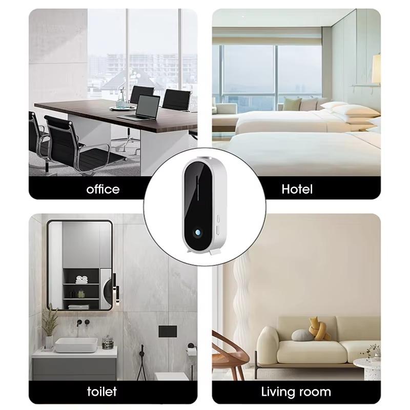 Wall-Mounted Perfume Essential Oils Diffuser Automatic Fragrance Sprayer Home Air Freshener Aromatherapy Machine Hilton Oil