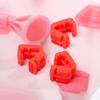 100pcs Plastic Material Balloon Sealing Clips Colorful Balloon Decoration Accessories  Wedding
