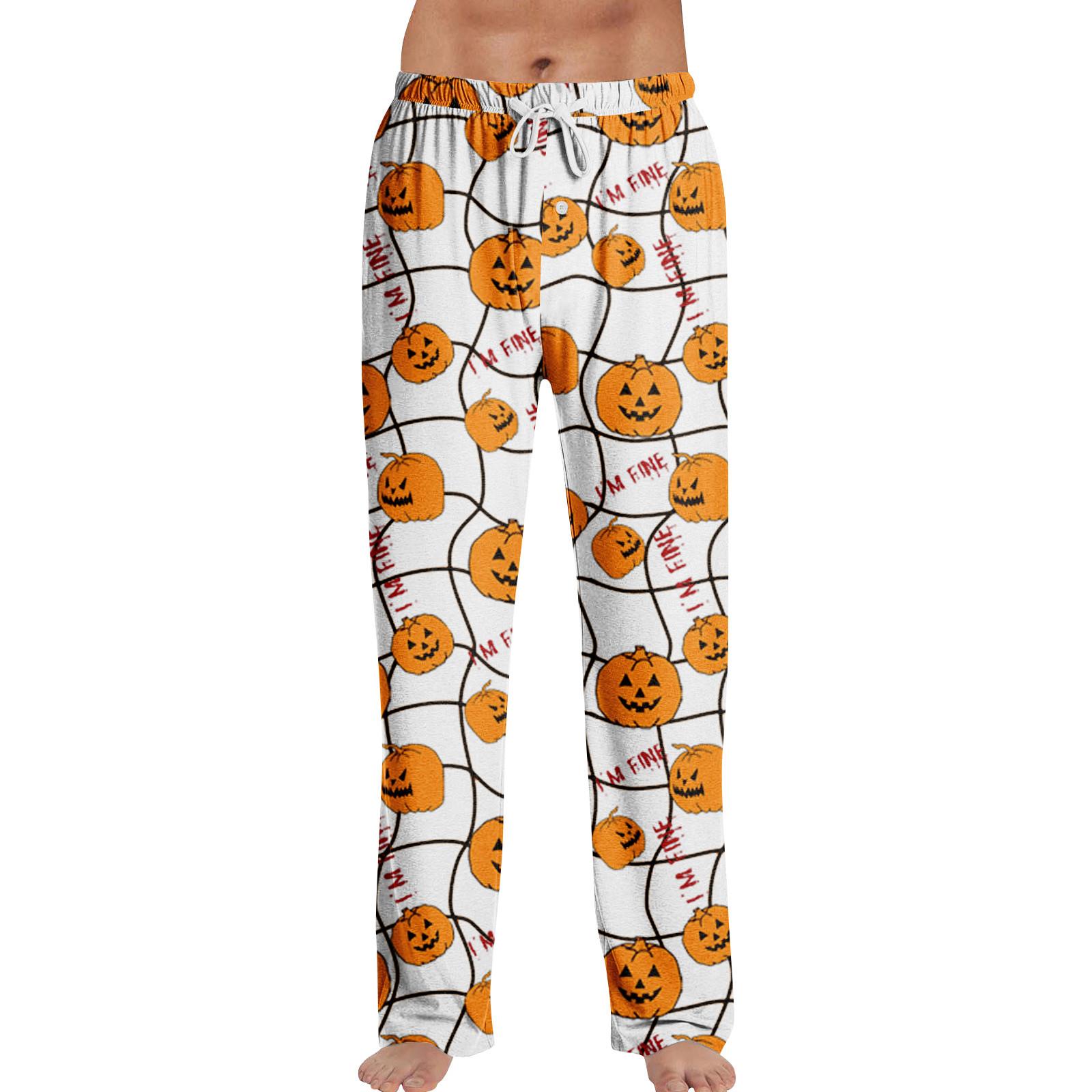 

Пижамные штаны в стиле аниме, повседневные брюки с эластичной резинкой на талии, удобные прямые свободные брюки для йоги XL шафрановый