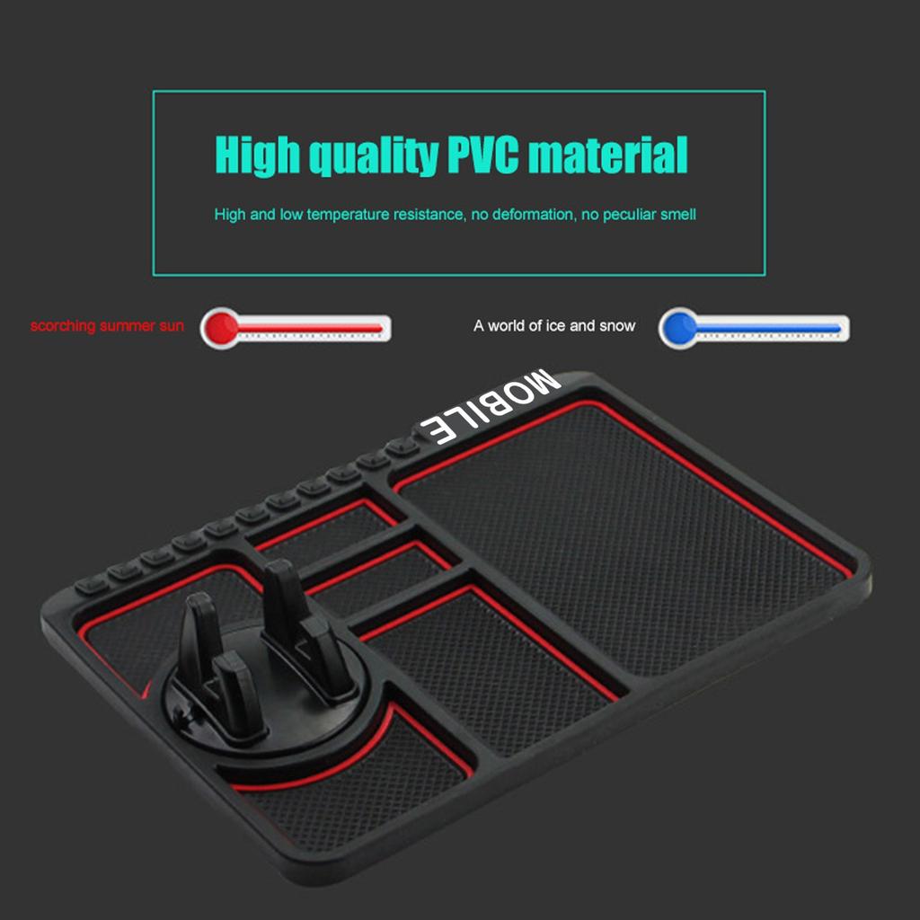High Quality Car Phone Holder Silicone Pad Dash Mat Cell Phone Car Mount GPS Holder Cradle Dock For Phone - Desk Stand