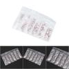 DIY Colorful Crystal Glass Nail Art Rhinestons Decoration Costumes Material Package(Pink Opal)